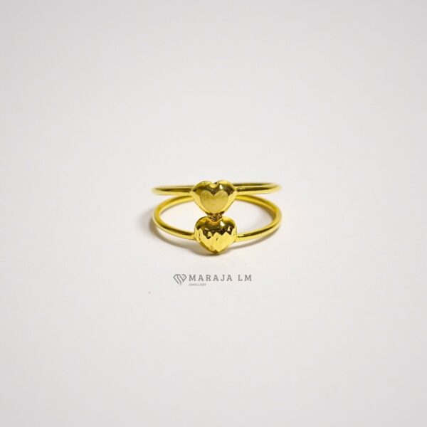 Cincin Classic Polished Split Shank Love