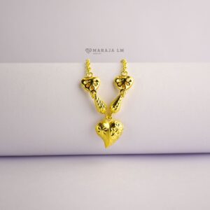 Kalung Classic Chain Carve Love