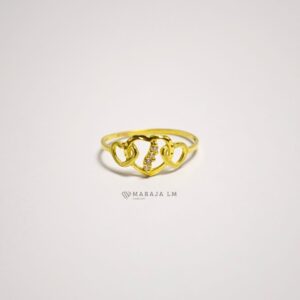 Cincin Glitter Polished Love