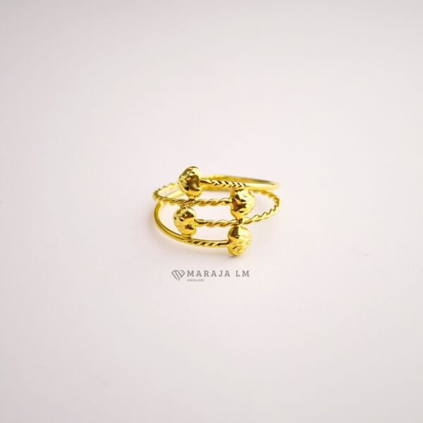 Cincin Classic Spiral Carve Love