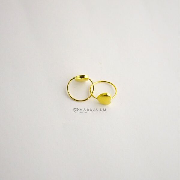 Anting Hoop Polished Love
