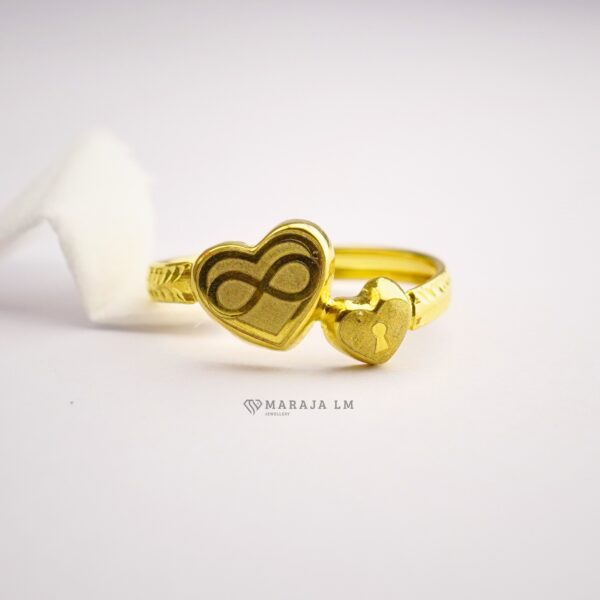 Cincin Classic Polished Carve Love