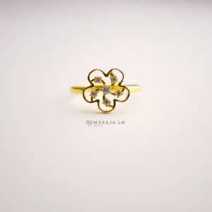 Cincin Glitter Flower