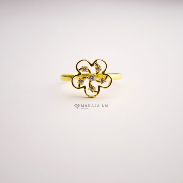 Cincin Glitter Flower