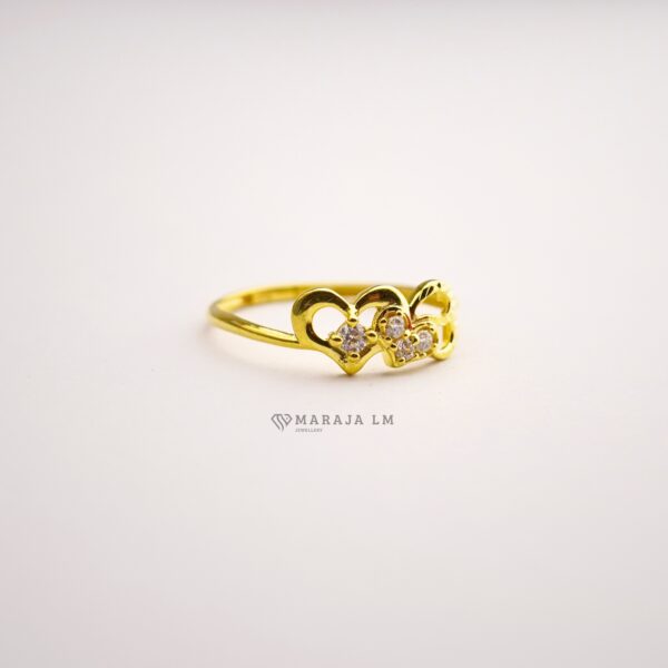 Cincin Glitter Polished Love