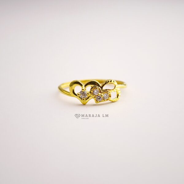 Cincin Glitter Polished Love