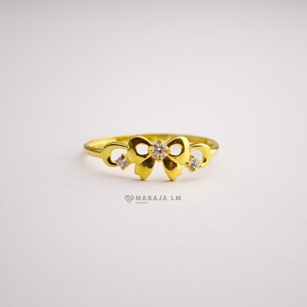 Cincin Glitter Butterfly