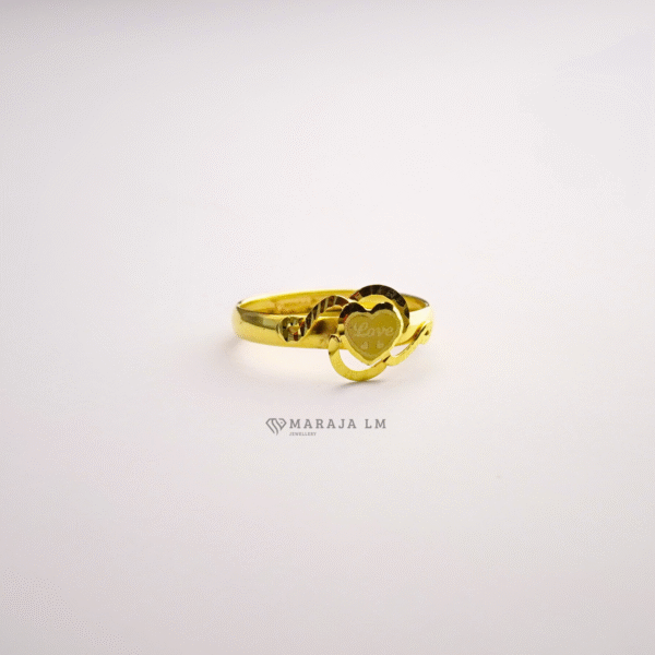 Cincin Classic Carve Love